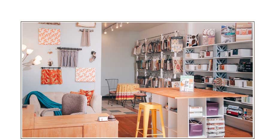 sabine soft furnishings patters and inside layouts, pillows and furniture for the office